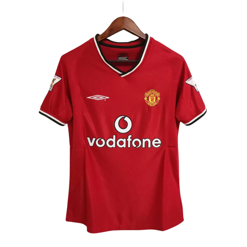 Camisa Umbro Manchester United Retrô 2000/02 I - Perso BECKHAM