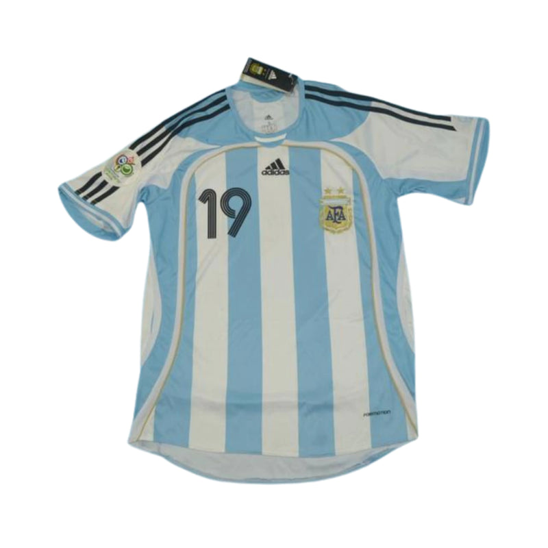 Camisa Adidas Argentina Retrô 2006/07 I - Perso MESSI