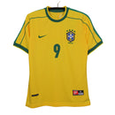 Camisa Nike Brasil Retrô 1998/99 I - Perso RONALDO