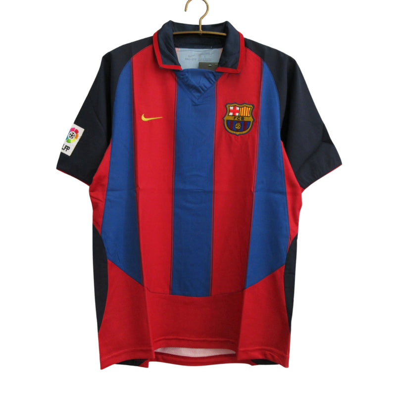 Camisa Nike Barcelona Retrô 2003/04 I - Perso RONALDINHO