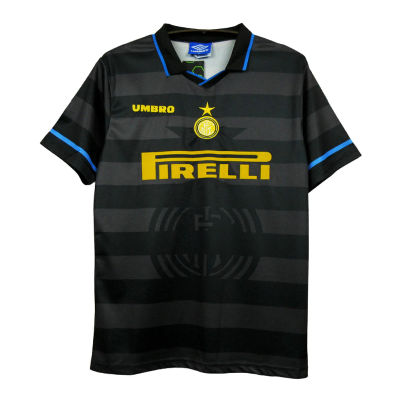 Camisa Umbro Inter de Milão Retrô 1997/98 III - Perso RONALDO