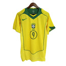 Camisa Nike Brasil Retrô 2004/05 I - Perso RONALDO