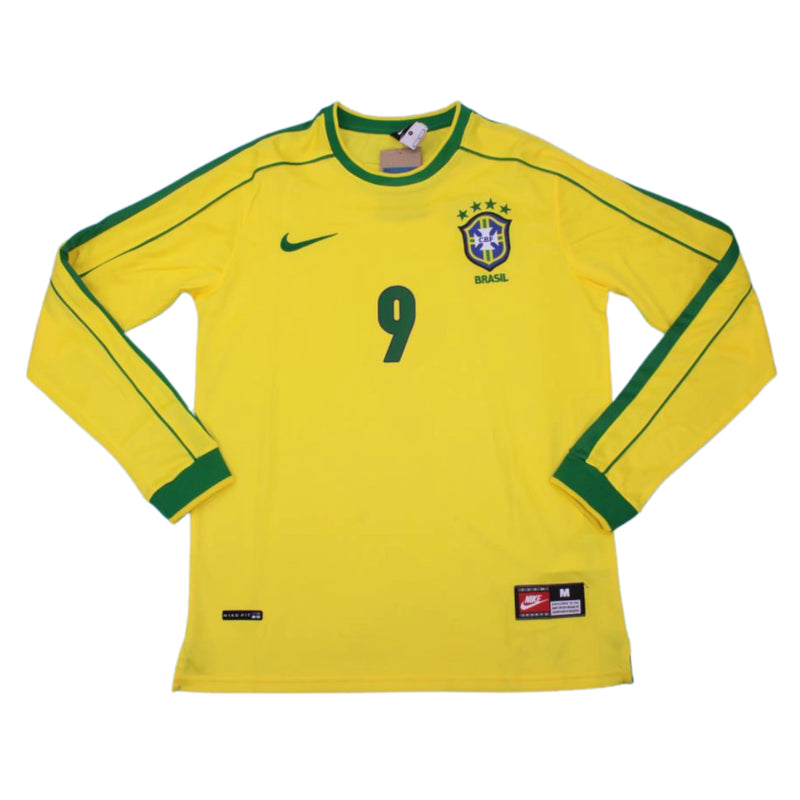 Camisa Nike Brasil Retrô 1998/99 I - Perso RONALDO