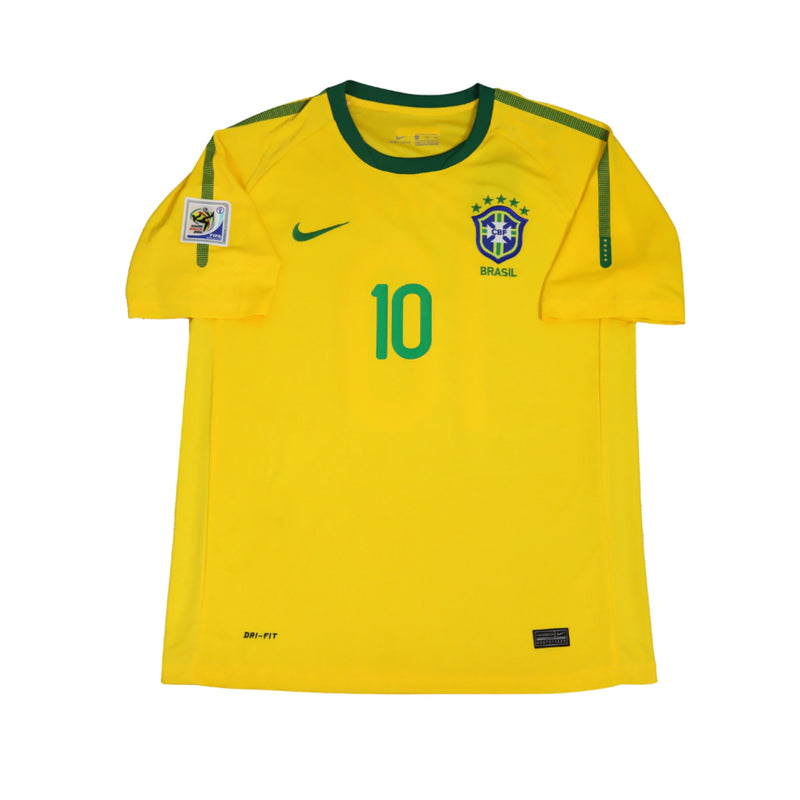 Camisa Nike Brasil Retrô 2010/11 I - Perso KAKÁ