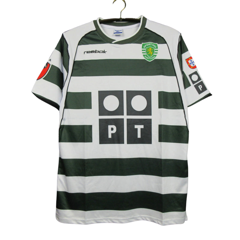 Camisa Reebok Sporting 2001/03 I - Perso C. RONALDO
