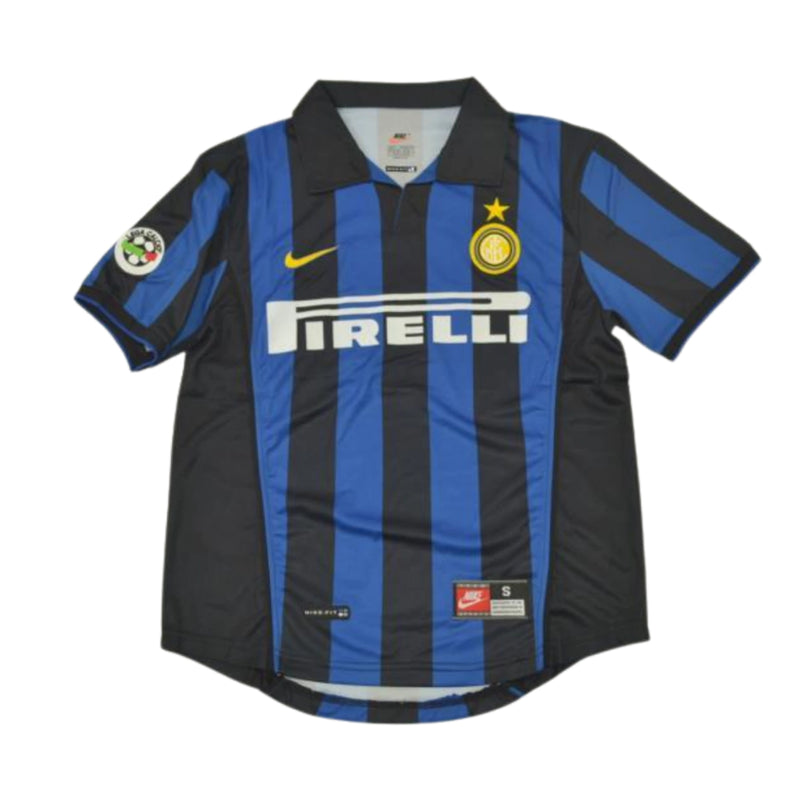 Camisa Nike Inter de Milão Retrô 1998/99 I - Perso RONALDO