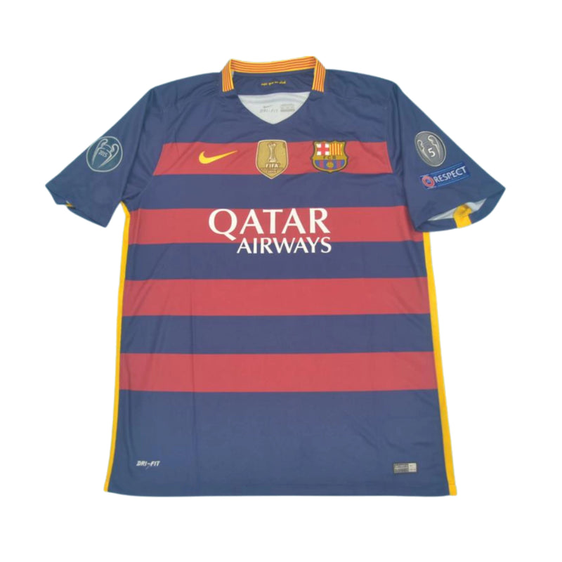 Camisa Nike Barcelona Retrô 2015/16 I - Perso MESSI