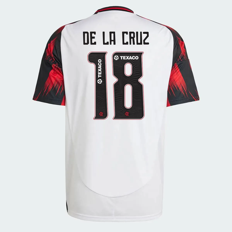 Camisa Adidas Flamengo 2025/26 II - Perso DE LA CRUZ