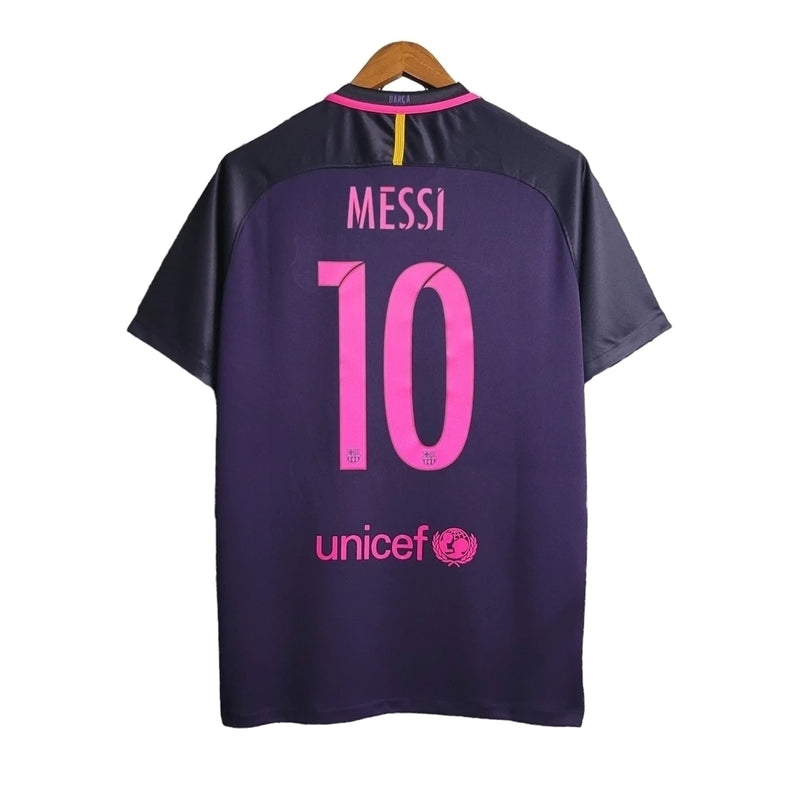 Camisa Nike Barcelona Retrô 2016/17 II - Perso MESSI