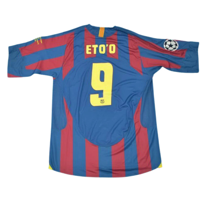 Camisa Nike Barcelona Retrô 2005/06 I - Perso ETO'O