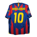 Camisa Nike Barcelona Retrô 2005/06 I - Perso RONALDINHO