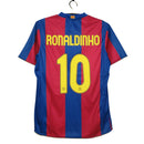 Camisa Nike Barcelona 2007/08 I - Perso RONALDINHO