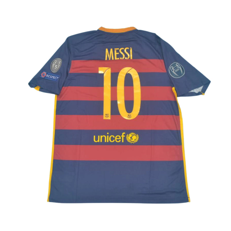 Camisa Nike Barcelona Retrô 2015/16 I - Perso MESSI