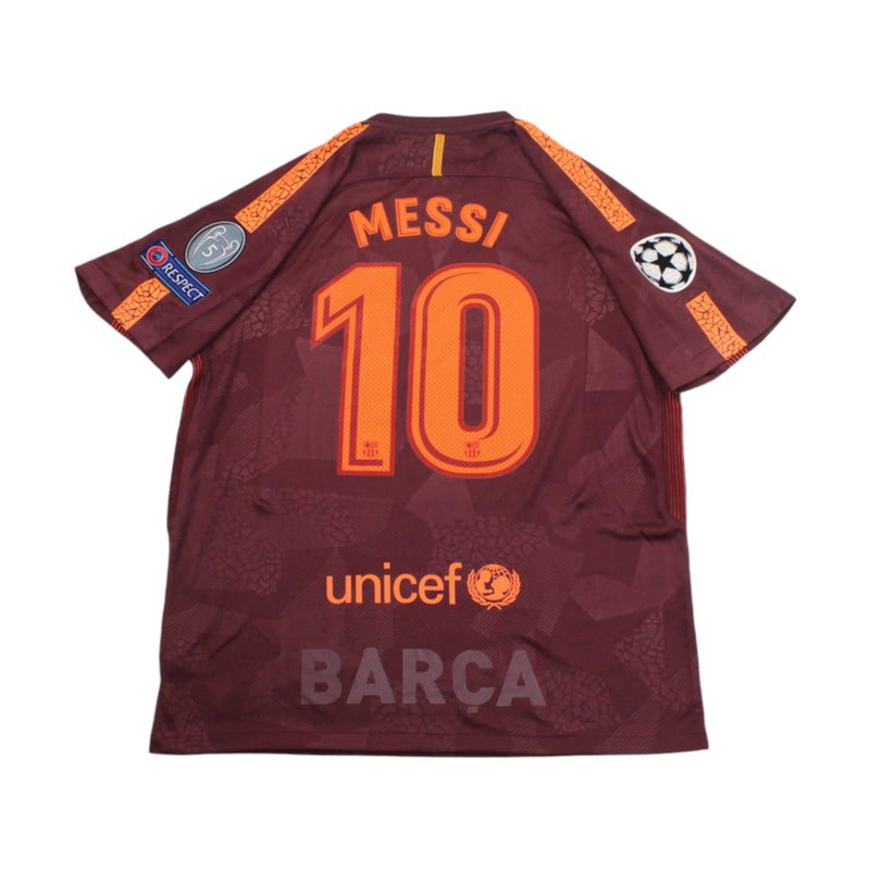 Camisa Nike Barcelona Retrô 2017/18 III - Perso MESSI