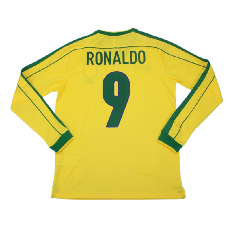 Camisa Nike Brasil Retrô 1998/99 I - Perso RONALDO