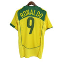 Camisa Nike Brasil Retrô 2004/05 I - Perso RONALDO