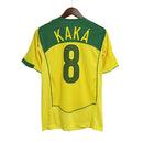 Camisa Nike Brasil Retrô 2004/05 I - Perso KAKÁ