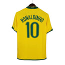 Camisa Nike Brasil Retrô 2006/07 I - Perso RONALDINHO