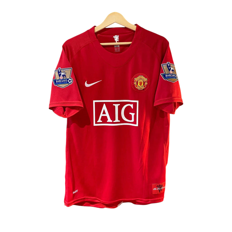 Camisa Nike Manchester United Retrô 2007/08 I - Perso RONALDO