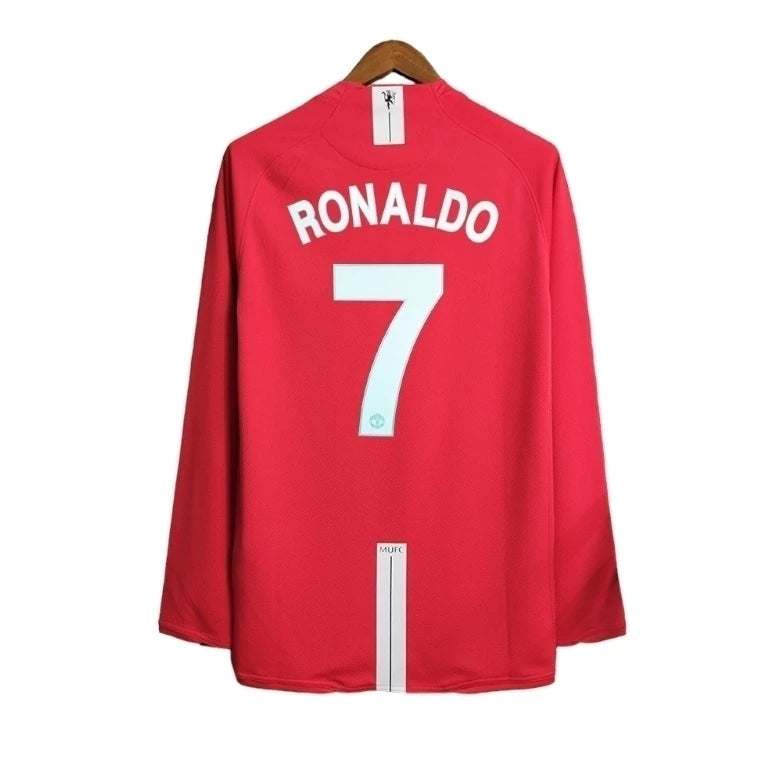 Camisa Nike Manchester United Retrô 2008/09 I - Perso RONALDO
