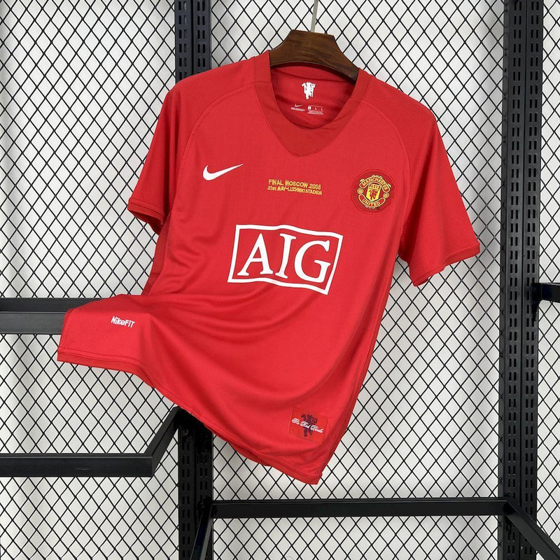 Camisa Manchester United Retrô 2007/08 I - Nike