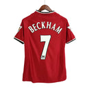 Camisa Umbro Manchester United Retrô 2000/02 I - Perso BECKHAM