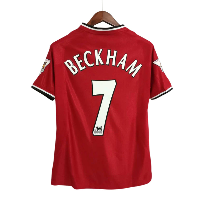 Camisa Umbro Manchester United Retrô 2000/02 I - Perso BECKHAM