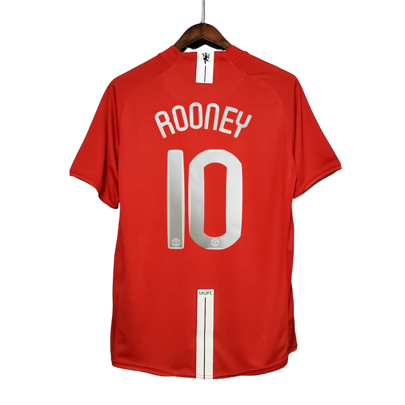 Camisa Nike Manchester United Retrô 2007/08 I - Perso ROONEY