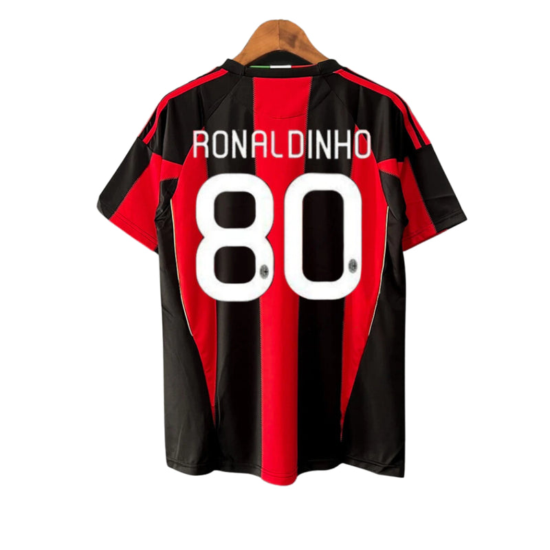 Camisa Adidas AC Milan Retrô 2010/11 I - Perso RONALDINHO