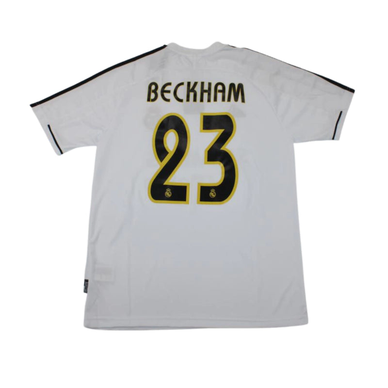 Camisa Adidas Real Madrid Retrô 2004/05 I - Perso BECKHAM