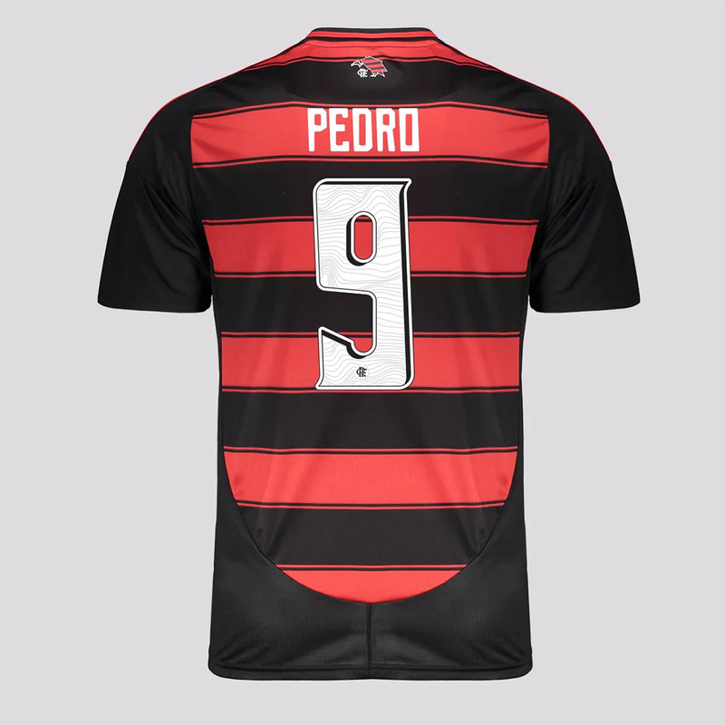 Camisa Adidas Flamengo 2025/26 I - Perso PEDRO