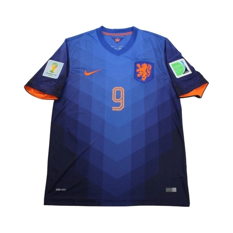 Camisa Nike Holanda Retrô 2014/15 II - Perso V. PERSIE